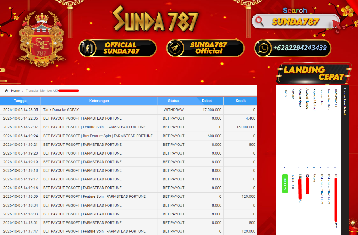 SUNDA787 Jackpot Slot Farmstead Fortune